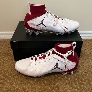 OU Oklahoma Player Exclusive Jordan Vapor Untouchable Pro 3 WD 12.5 Cleats Shoes